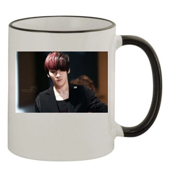 SHINee 11oz Colored Rim & Handle Mug