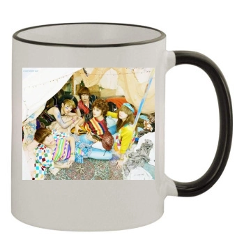 SHINee 11oz Colored Rim & Handle Mug