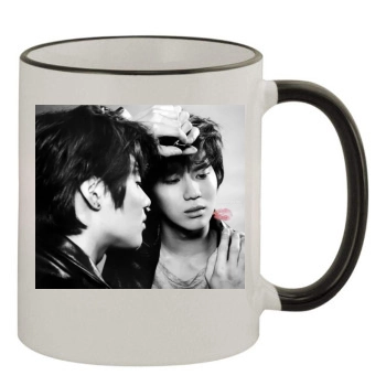 SHINee 11oz Colored Rim & Handle Mug