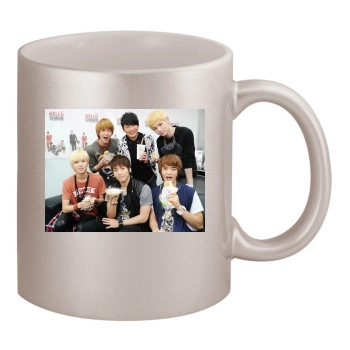 SHINee 11oz Metallic Silver Mug