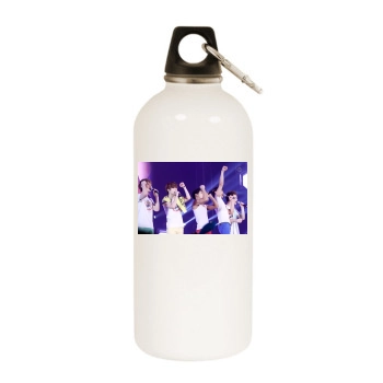 SHINee White Water Bottle With Carabiner