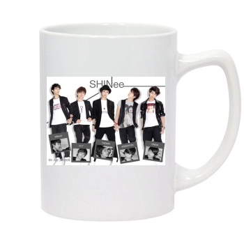 SHINee 14oz White Statesman Mug