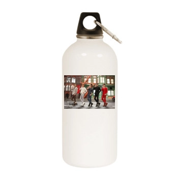 SHINee White Water Bottle With Carabiner