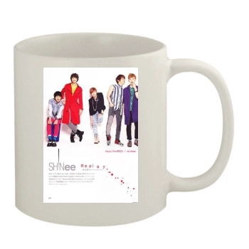 SHINee 11oz White Mug