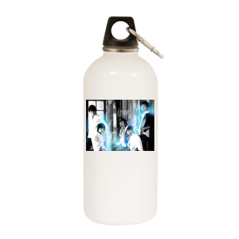 SHINee White Water Bottle With Carabiner