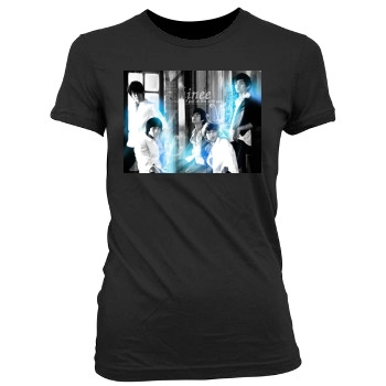 SHINee Women's Junior Cut Crewneck T-Shirt