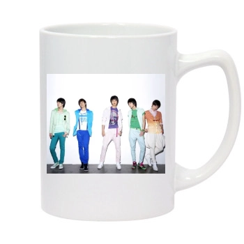 SHINee 14oz White Statesman Mug