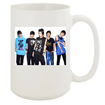 SHINee 15oz White Mug