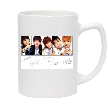 SHINee 14oz White Statesman Mug