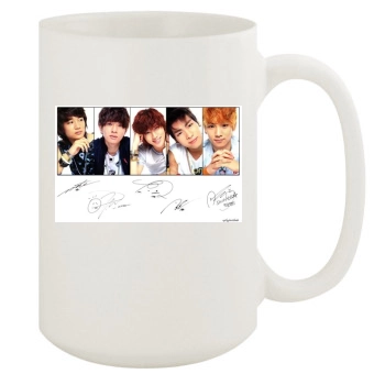 SHINee 15oz White Mug