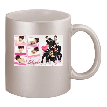 SHINee 11oz Metallic Silver Mug