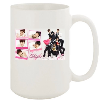 SHINee 15oz White Mug