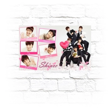 SHINee Metal Wall Art