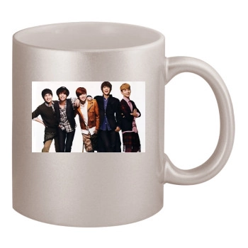 SHINee 11oz Metallic Silver Mug