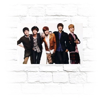 SHINee Metal Wall Art