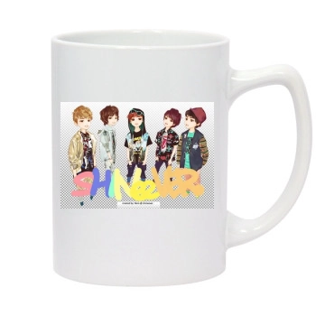 SHINee 14oz White Statesman Mug