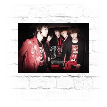 SHINee Metal Wall Art