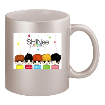 SHINee 11oz Metallic Silver Mug