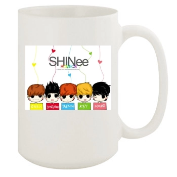 SHINee 15oz White Mug