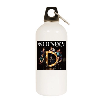 SHINee White Water Bottle With Carabiner