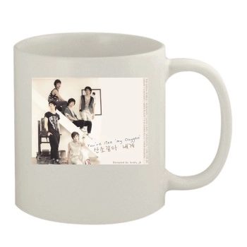 SHINee 11oz White Mug