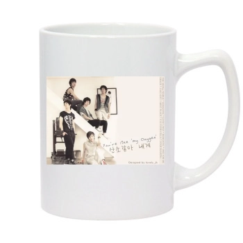 SHINee 14oz White Statesman Mug