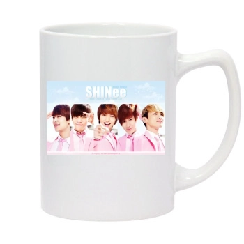 SHINee 14oz White Statesman Mug