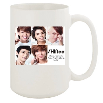 SHINee 15oz White Mug