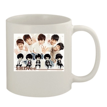 SHINee 11oz White Mug