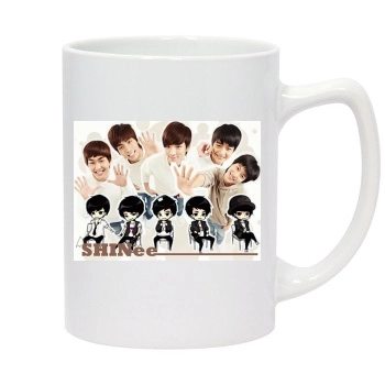 SHINee 14oz White Statesman Mug