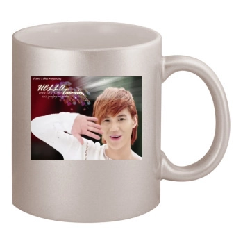 SHINee 11oz Metallic Silver Mug