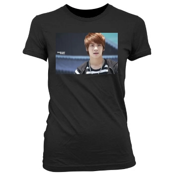 SHINee Women's Junior Cut Crewneck T-Shirt