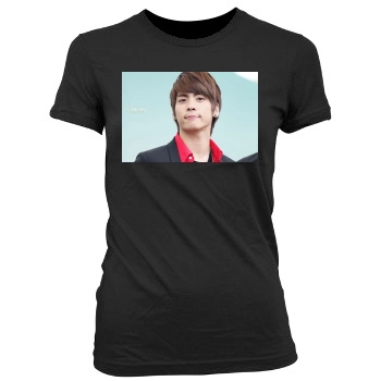 SHINee Women's Junior Cut Crewneck T-Shirt