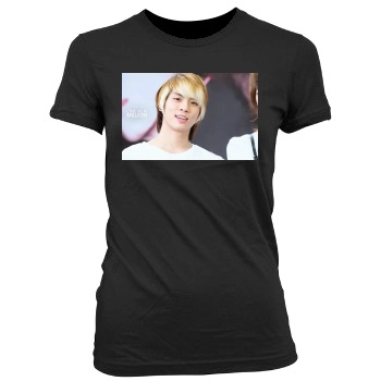 SHINee Women's Junior Cut Crewneck T-Shirt