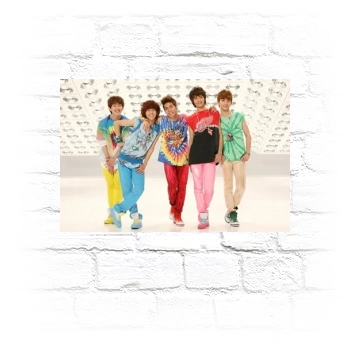 SHINee Metal Wall Art