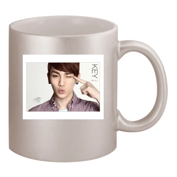 SHINee 11oz Metallic Silver Mug