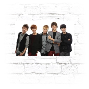 SHINee Metal Wall Art