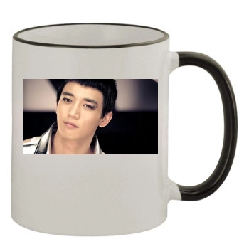 SHINee 11oz Colored Rim & Handle Mug