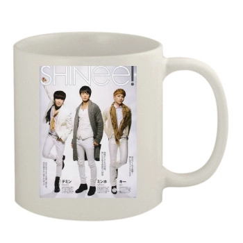 SHINee 11oz White Mug