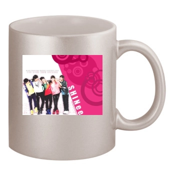 SHINee 11oz Metallic Silver Mug