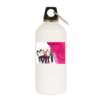 SHINee White Water Bottle With Carabiner