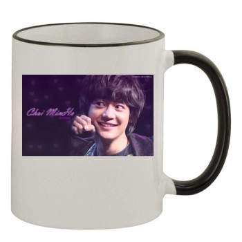 SHINee 11oz Colored Rim & Handle Mug