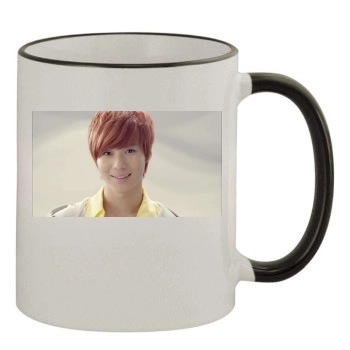 SHINee 11oz Colored Rim & Handle Mug