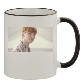 SHINee 11oz Colored Rim & Handle Mug