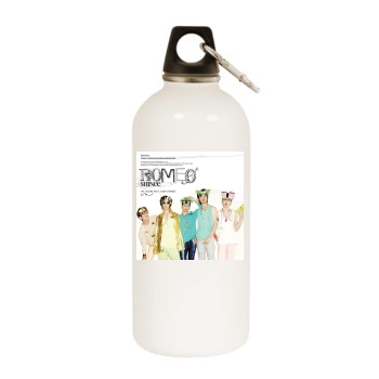 SHINee White Water Bottle With Carabiner