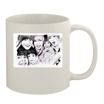 SHINee 11oz White Mug