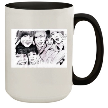 SHINee 15oz Colored Inner & Handle Mug