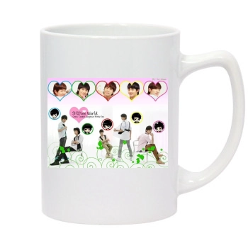 SHINee 14oz White Statesman Mug