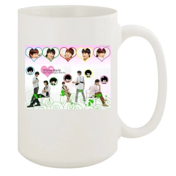 SHINee 15oz White Mug