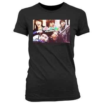 SHINee Women's Junior Cut Crewneck T-Shirt